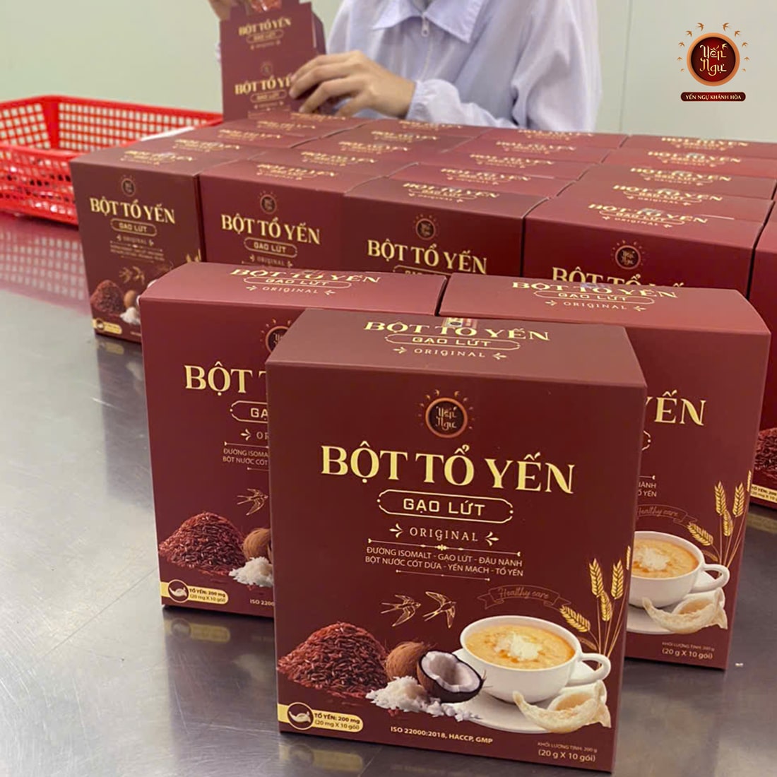 Bột Tổ Yến Gạo Lứt