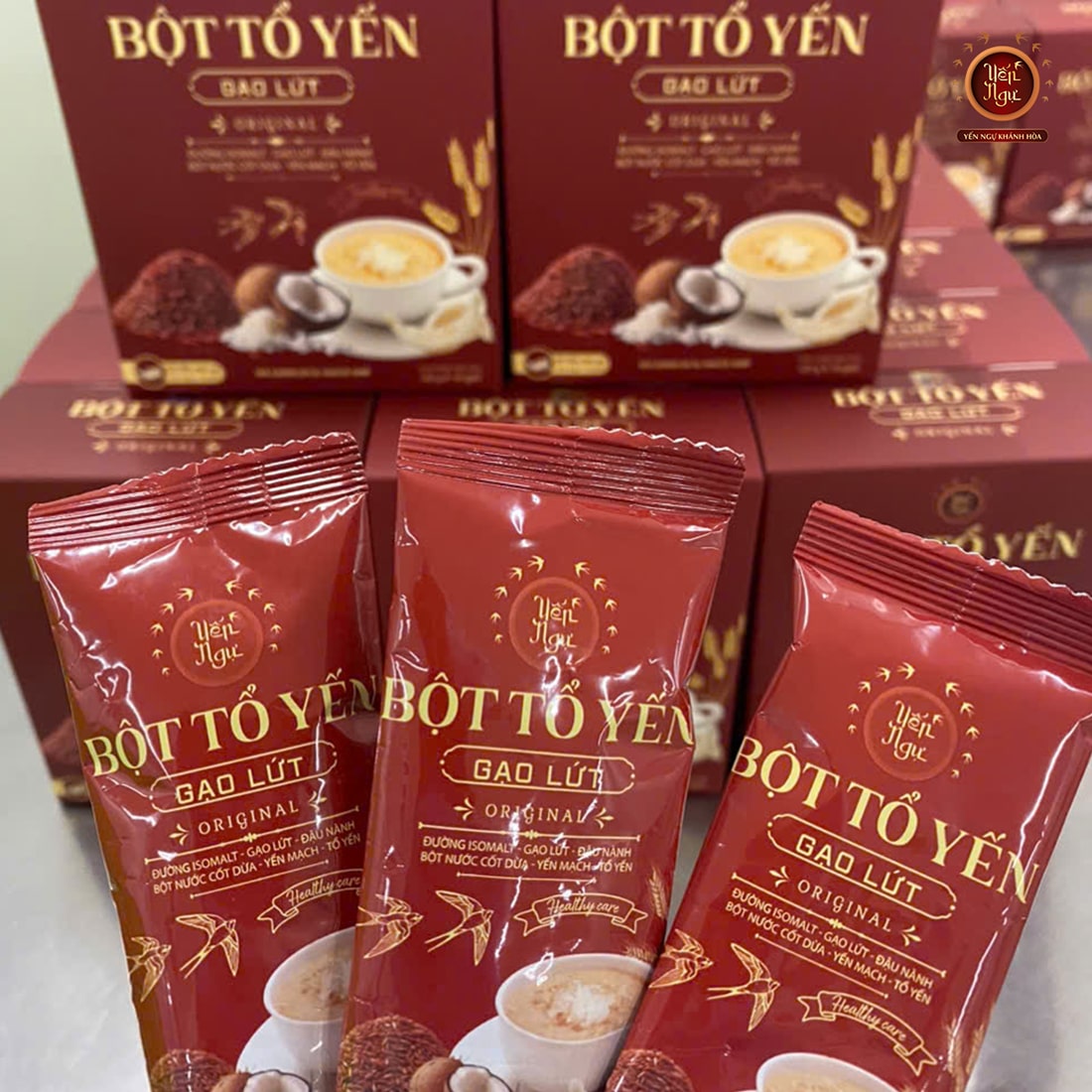 Bột Tổ Yến Gạo Lứt