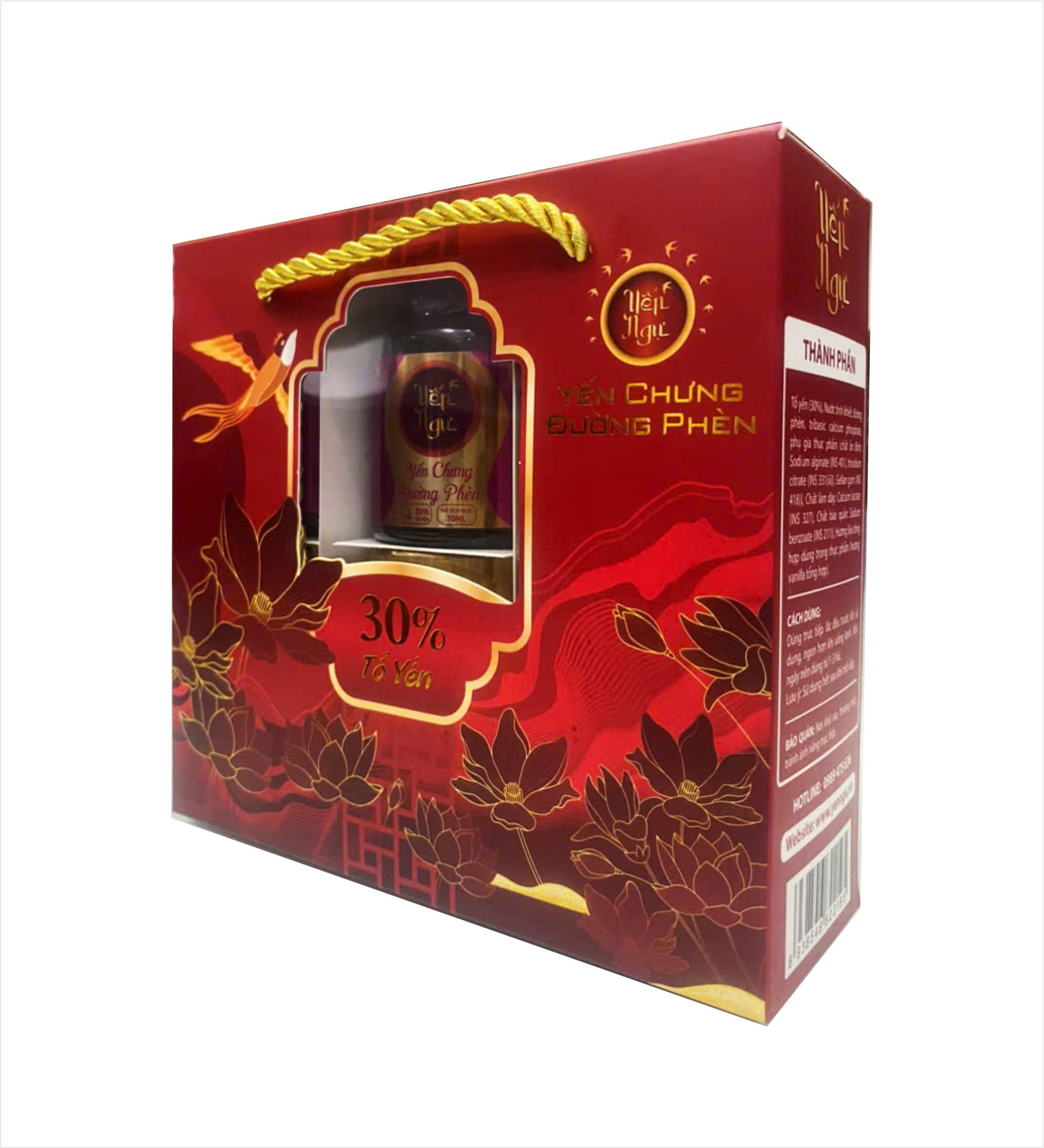 Hộp 6 Hũ Yến Chưng Đường Phèn