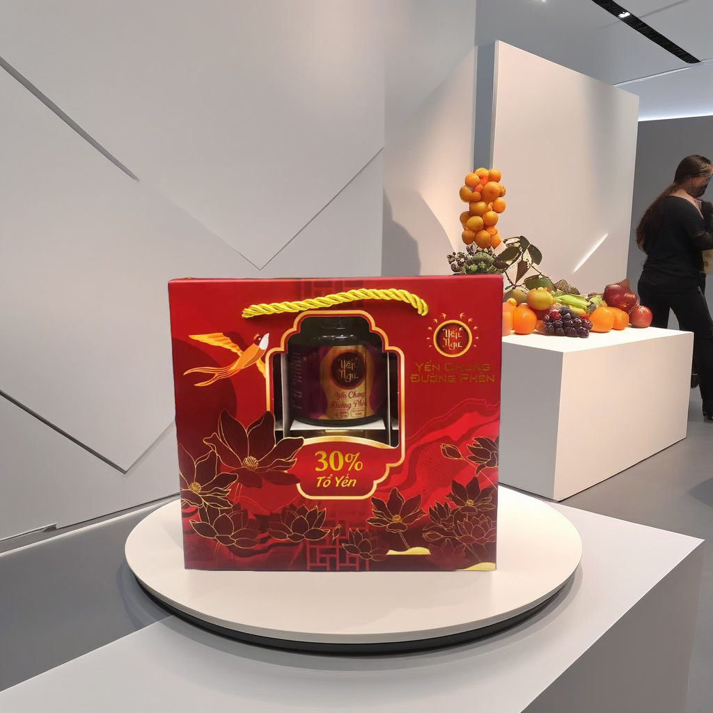 Hộp 6 Hũ Yến Chưng Đường Phèn