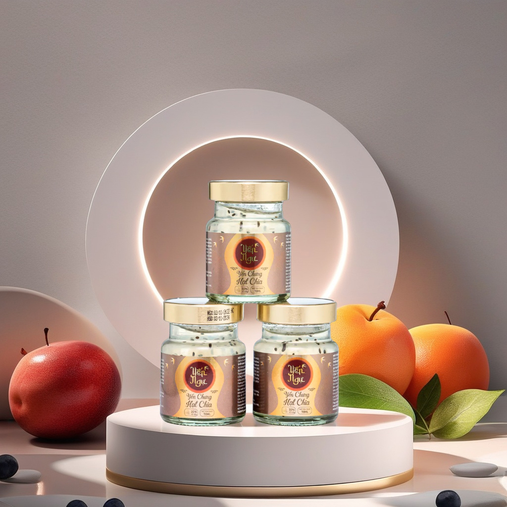 Yến Chưng Hạt Chia