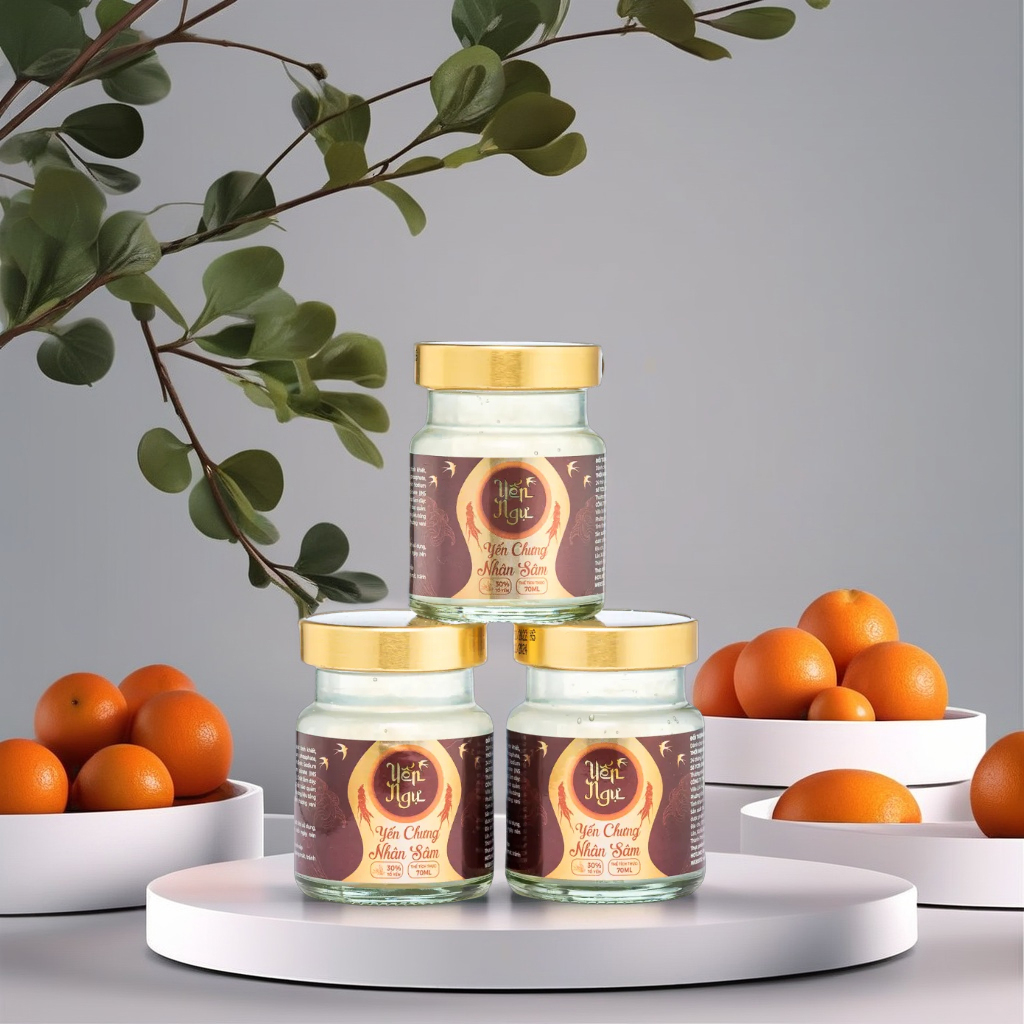 Yến Chưng Nhân Sâm