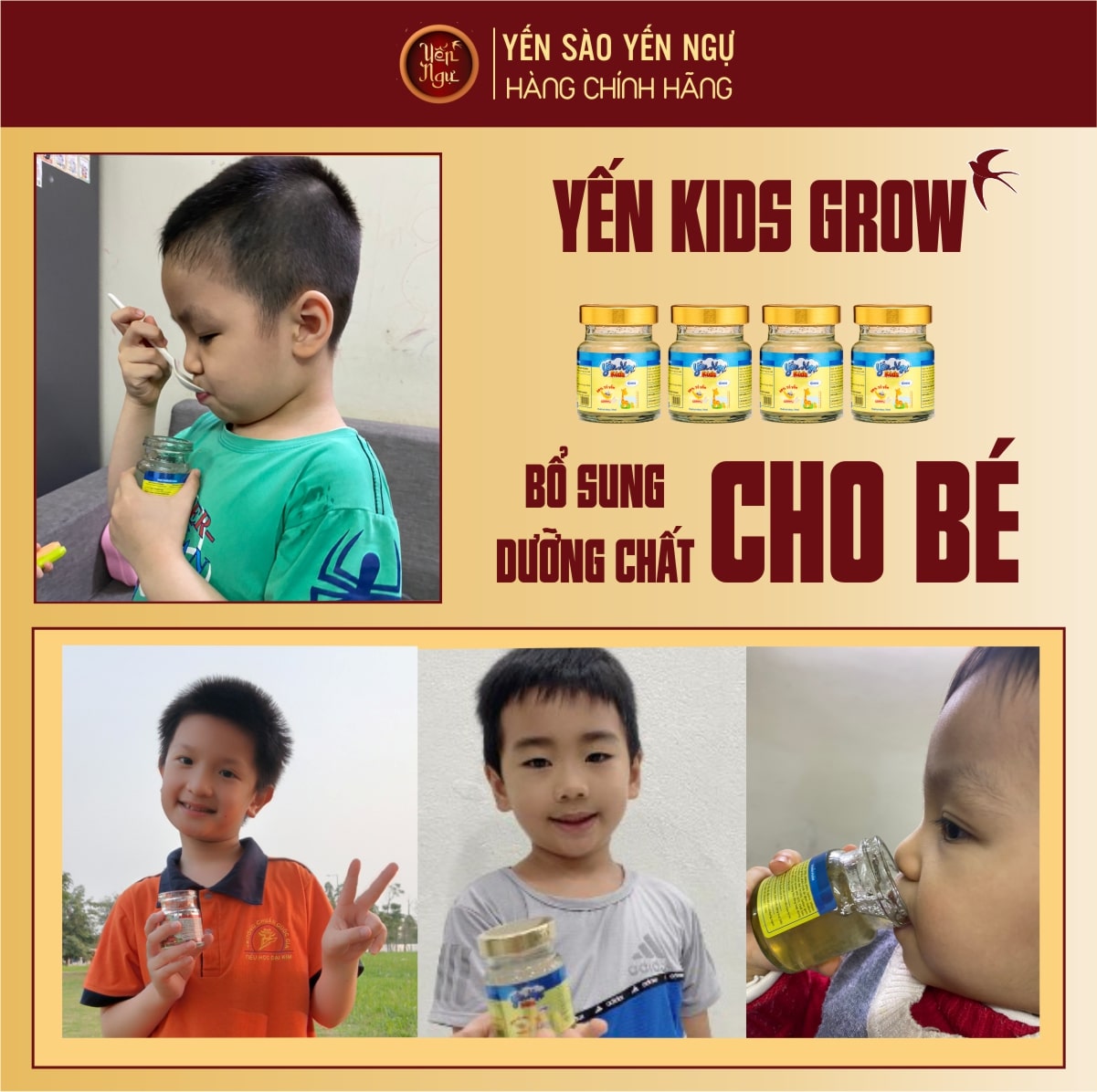 Xách 6 Yến Ngự Kids GROW