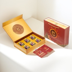 Hộp quà Yến chưng Đường Ăn Kiêng 6 Hũ