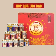 Hộp quà Yến Chưng Lục Bảo (12 Hũ)