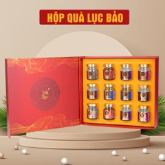 Hộp quà Yến Chưng Lục Bảo (12 Hũ)