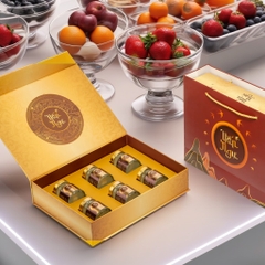 Hộp quà Yến chưng Nhân Sâm 6 Hũ