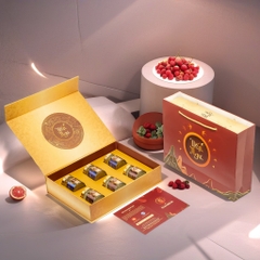 Hộp quà yến chưng Phúc Lộc 6 hũ