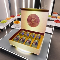 Hộp quà Yến Chưng Phúc Lộc 8 hũ