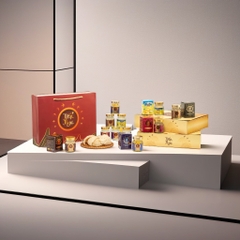 Hộp quà Yến chưng Nhân Sâm 6 Hũ